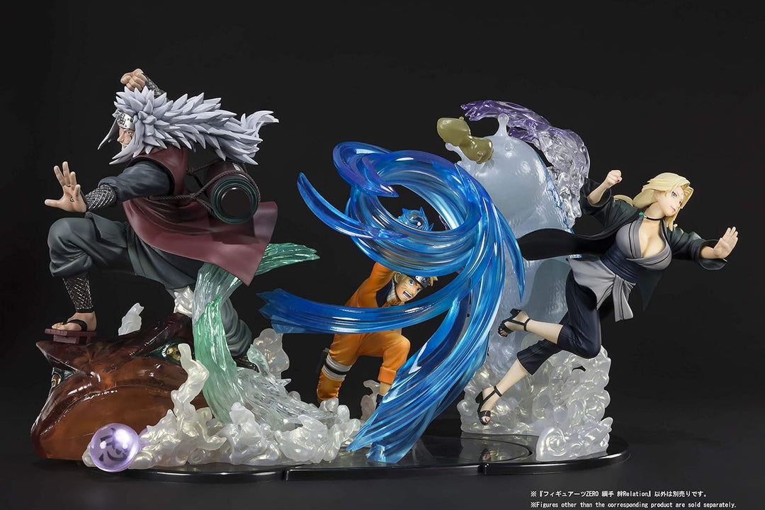 BANDAI Tsunade Naruto Kizuna Relation FiguartsZERO 22 cm Figur - Statische Figuren, Mehrfarbig