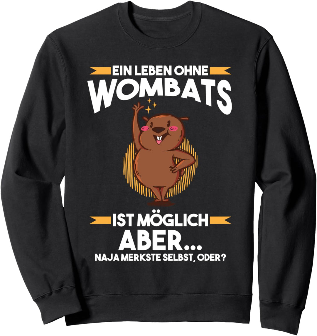 Wombat Australien Sweatshirt