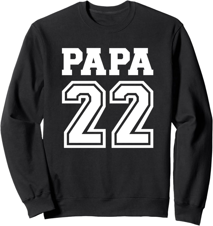 Papa 2022 Schwangerschaft verkünden Sweatshirt