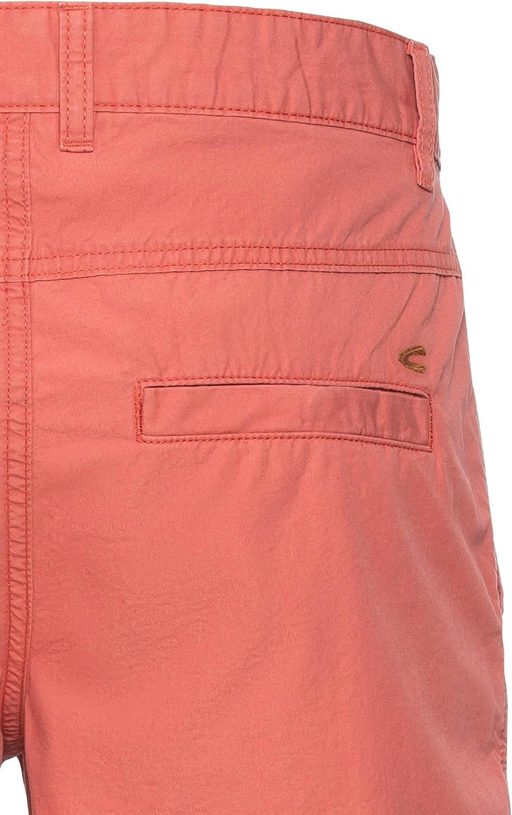 camel active Chino Shorts Aus Reiner Baumwolle - Hose 44W Hellrot, 44W Hellrot