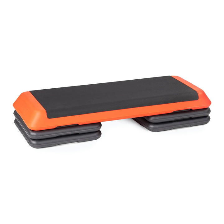TREXO Stepper Für Zuhause - Aerobic Step mit 3-Stufiger Höhenverstellung, Fitness &amp; Sport - Training