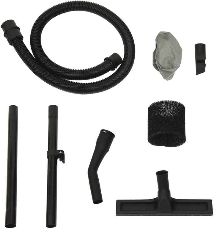 vidaXL Nass- und Trockensauger 1200 W 20 L Silbern