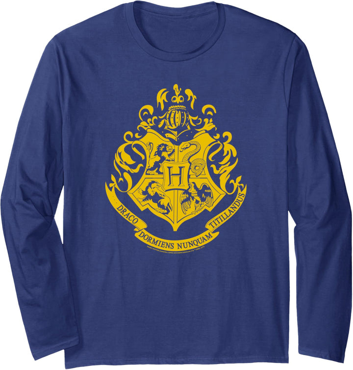 Harry Potter Hogwarts Simple Crest Langarmshirt