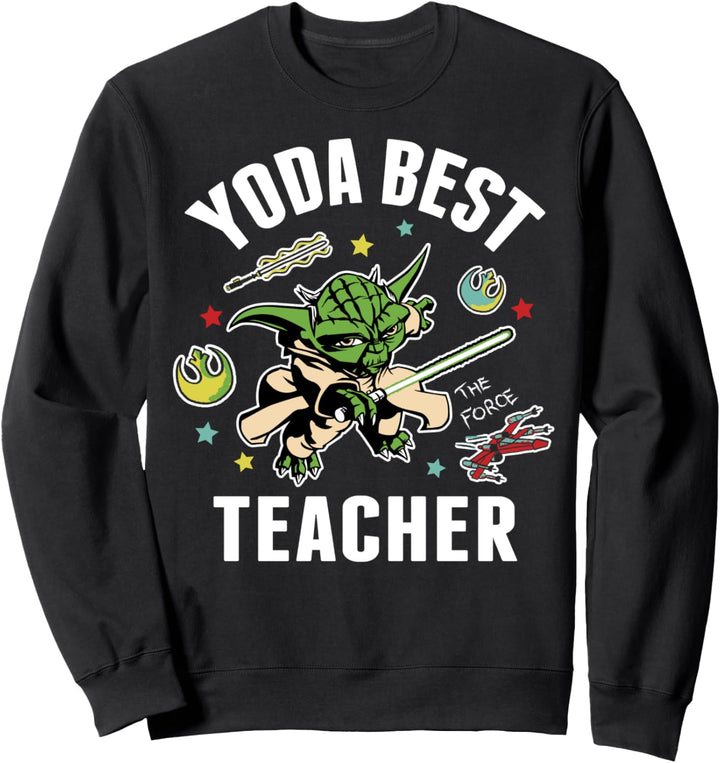Star Wars Yoda Best Teacher Icons Sweatshirt