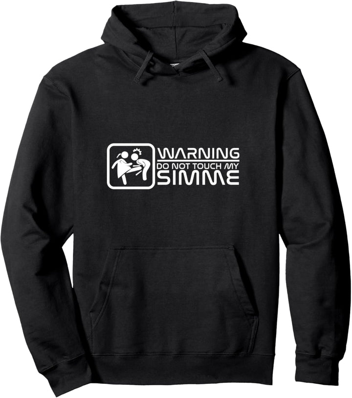 Dont Touch My Moped Simson Pullover Hoodie