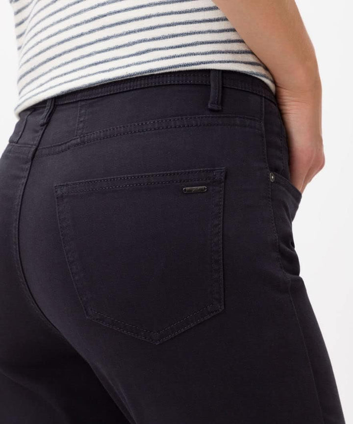 BRAX - Damen Five-Pocket-Hose aus wertigem Baumwollsatin, Style Mary (71-1707_9928820) 27W / 30L Gra