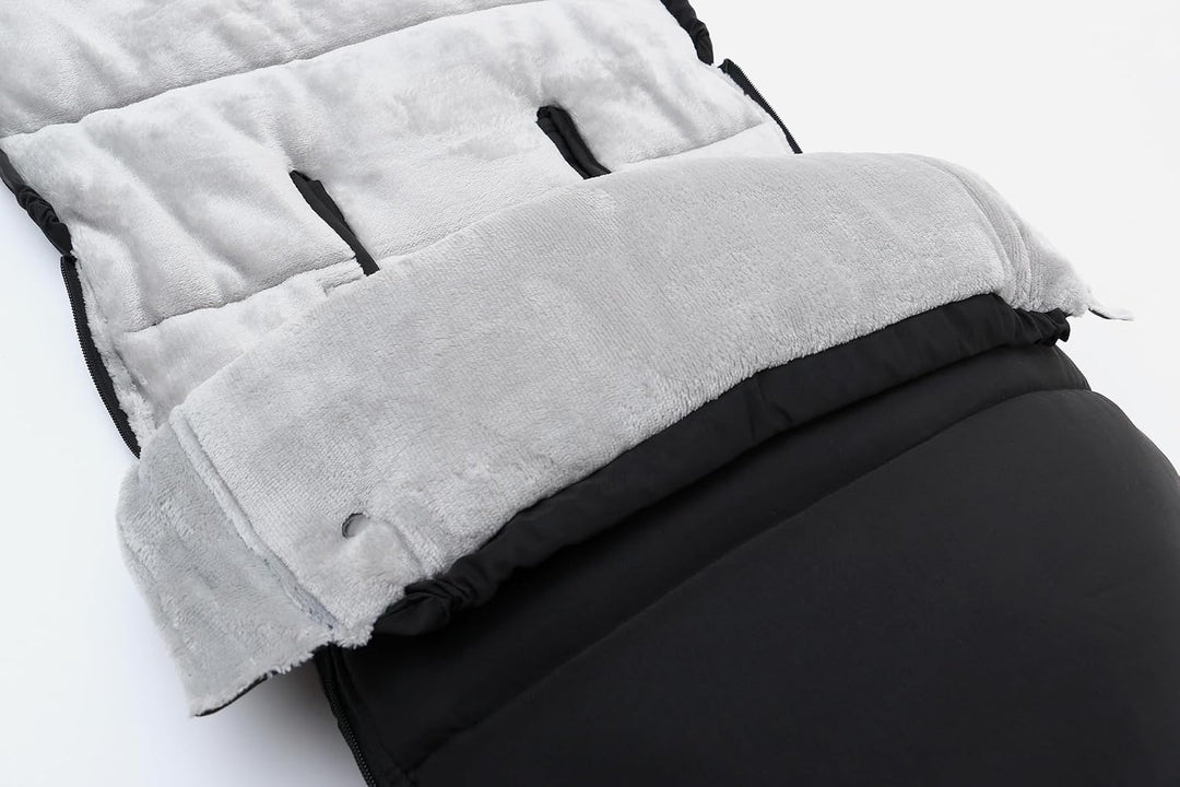 Fusssack Babyschale für Kinderwagen Buggy Universal Winter Baby Dunkelblau 90x48 cm (1er Pack), Dunk