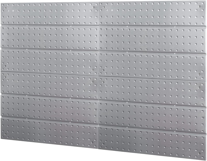 PAFEN Werkzeugwand aus Metall - 1160 mm x 770 mm - Set 42 Werkzeughaltern mit Lochwand Lagersystem W