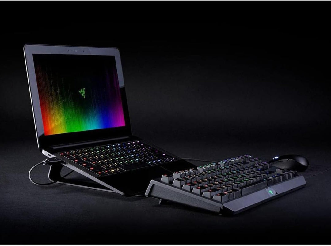 Razer Laptop Stand - Ergonomische Laptopständer (18 Grad Neigungswinkel, Aluminium und ergonomisches