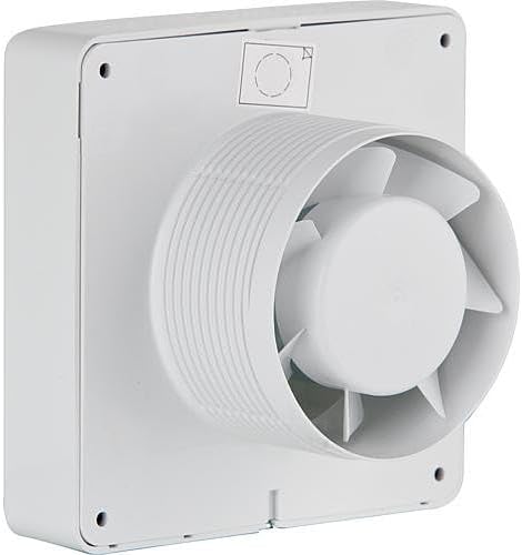 Kleinraumlüfter / WC-Entlüfter HEF-100P mit Rückluftsperre elektrisch