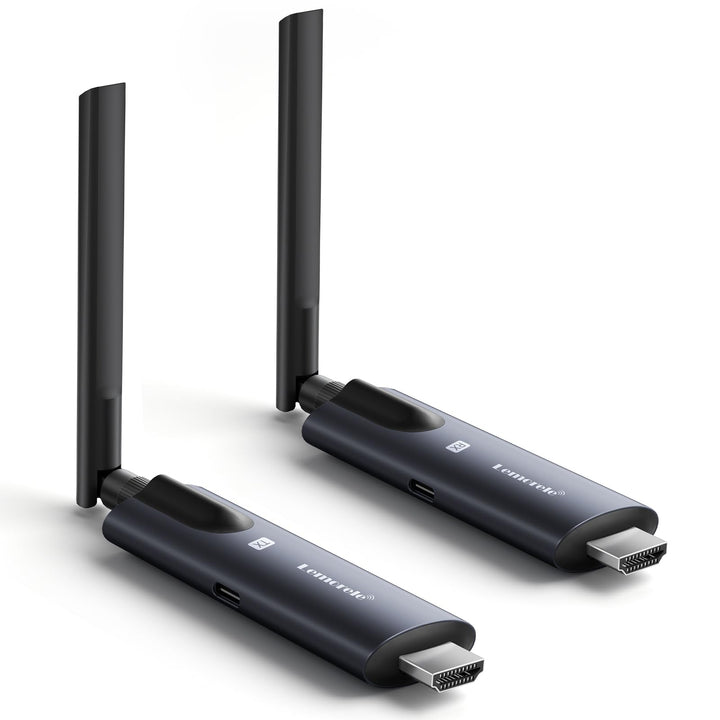 Lemorele HDMI Wireless Transmitter and Receiver,5G 50M HDMI Funk Funkübertragung Streaming Video für