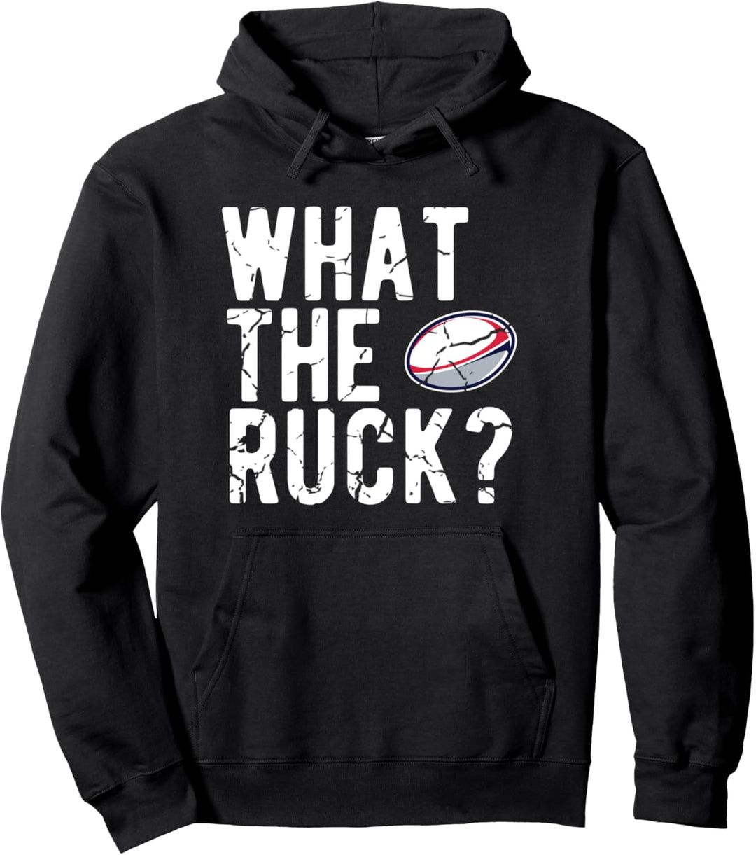 Rugby Wortspiel Was die Ruck Rugby-Spieler Geschenk Pullover Hoodie