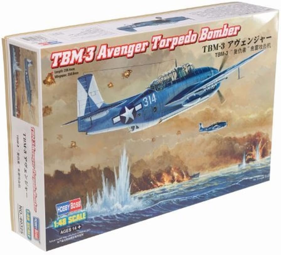 Hobby Boss 80325 Modellbausatz TBM-3 Avenger Torpedo Bomber