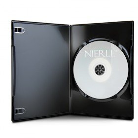 Amaray DVD Hüllen, Slim 7 mm, Maschinen-pack-Qualität, Schwarz, 100 Stück