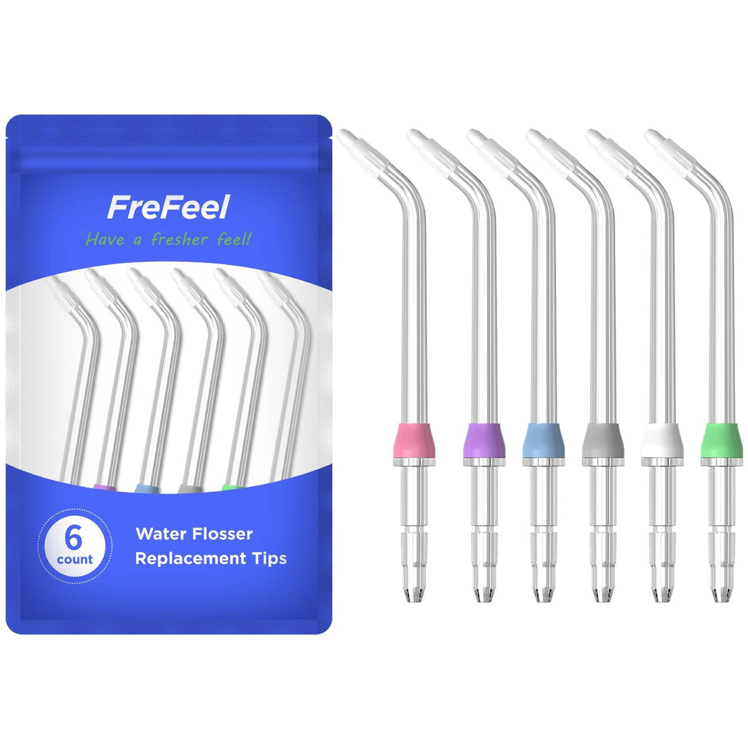 Ersatzköpfe für Waterpik Water Flosser (6 kieferorthopädische Spitzen)