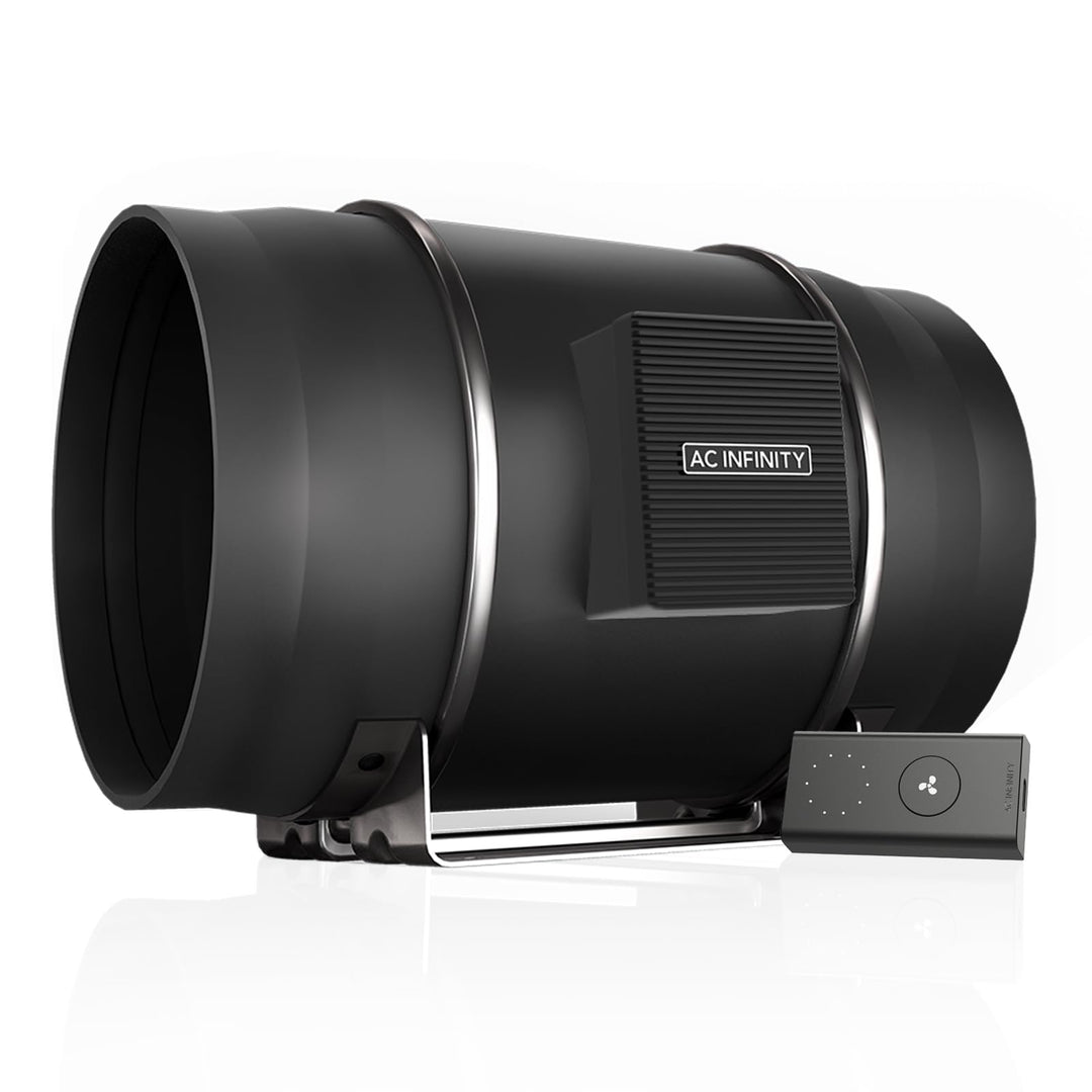 AC Infinity CLOUDLINE PRO S12 – Leises Inline-Lüftersystem 300 mm mit Drehzahlregler, EC-Motor, für