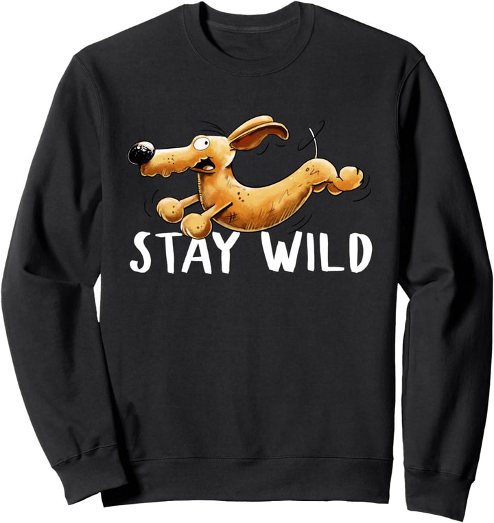 Wilder Dachshund Mit Spruch I Dackel Teckel Hunde Fun Sweatshirt