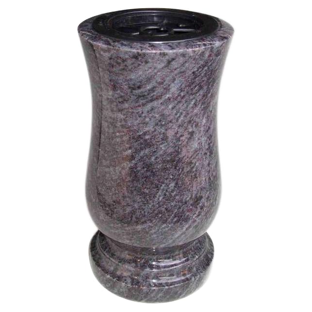designgrab Taille-Exclusiv XL Grabvase aus Granit Orion