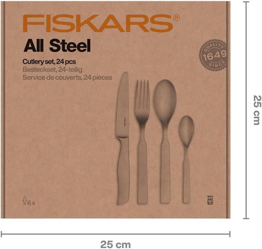 All Steel main cutlery gift box 24set