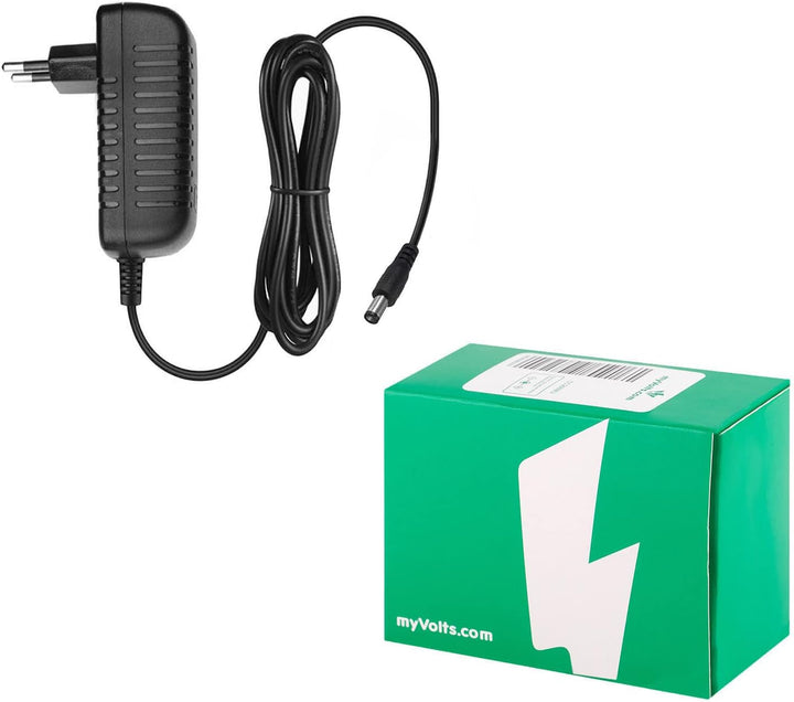 MyVolts 9V EU-Netzteil kompatibel mit Tayda SPF-888 Netzteil - mit Verlängerungskabel und Inline-Sch