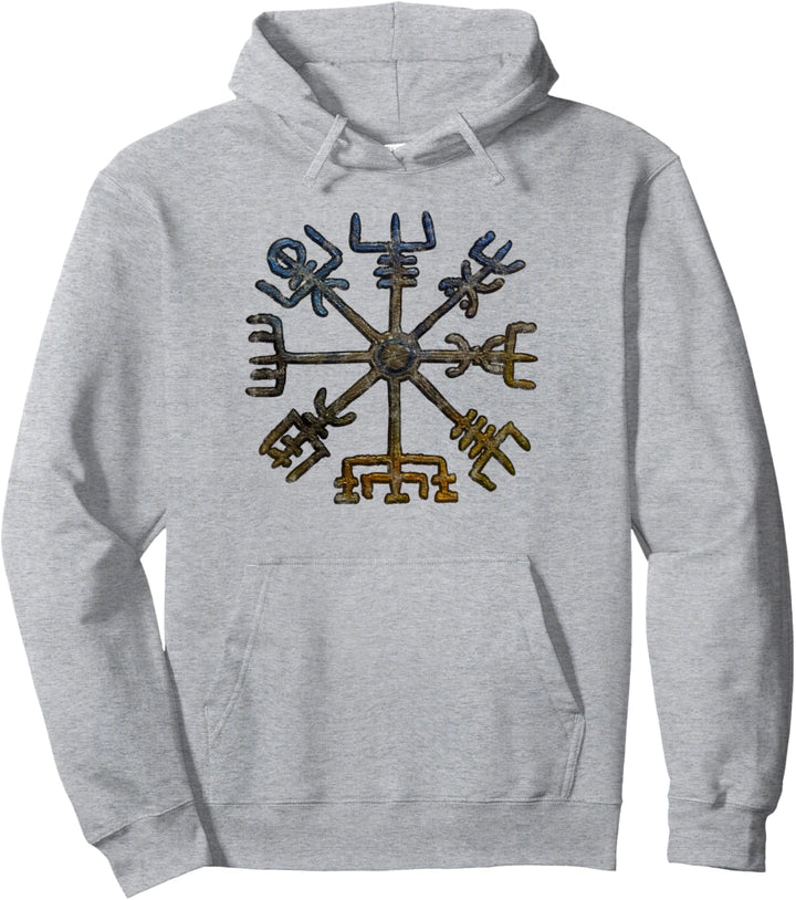 Vegvisir, Wikinger, Runenkreis, Nordisch, Symbol, Odin, Thor Pullover Hoodie