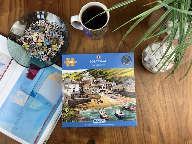 Gibsons Puzzle – Port Isaac (500 Stück), 35 x 48 cm