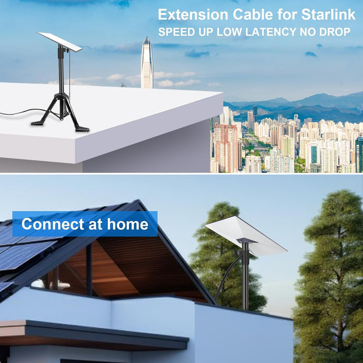 Starlink Gen 3 Kabel 30M für Starlink Standard Actuated Gen 3/Satellite V3 98Fuss/30M, 98Fuss/30M