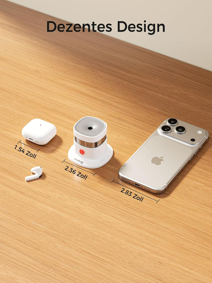 Heiman Smart Zigbee Rauchmelder HS1SA-E Plus, 4 Stück