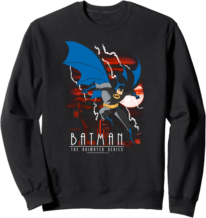 Batman: Animated Series Lightning Strikes Sweatshirt