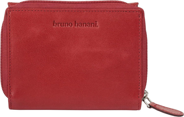 bruno banani Geldbörse Mandala Echt Leder rot Damen - 021644, Rot