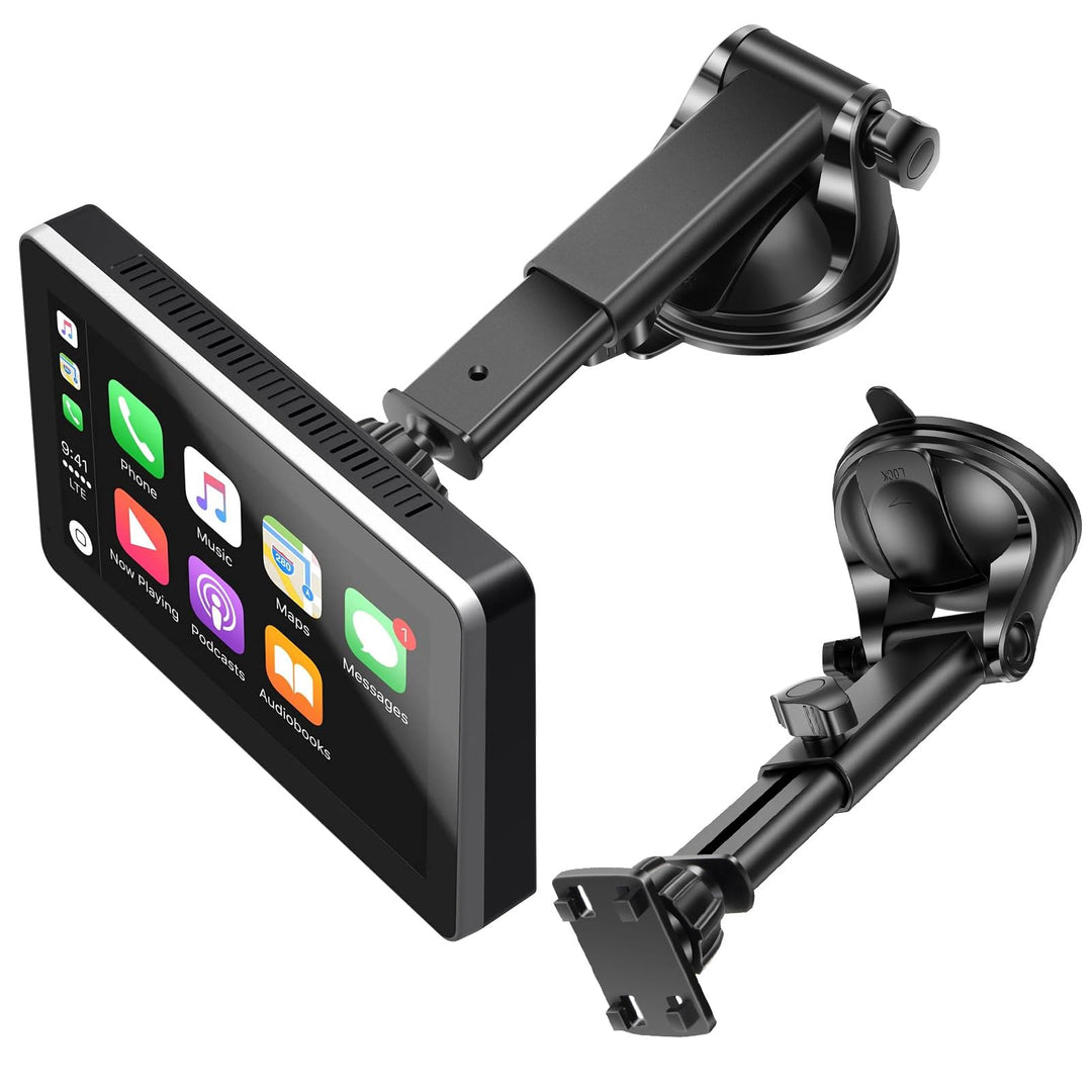 EEEKit 360°Saugnapfhalterung für tragbares CarPlay Display 7–10 Zoll, Ersatzhalterung für Armaturenb