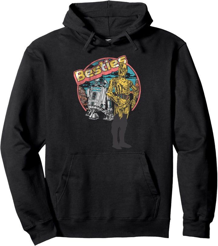Star Wars R2-D2 C-3PO Besties Portrait Pullover Hoodie