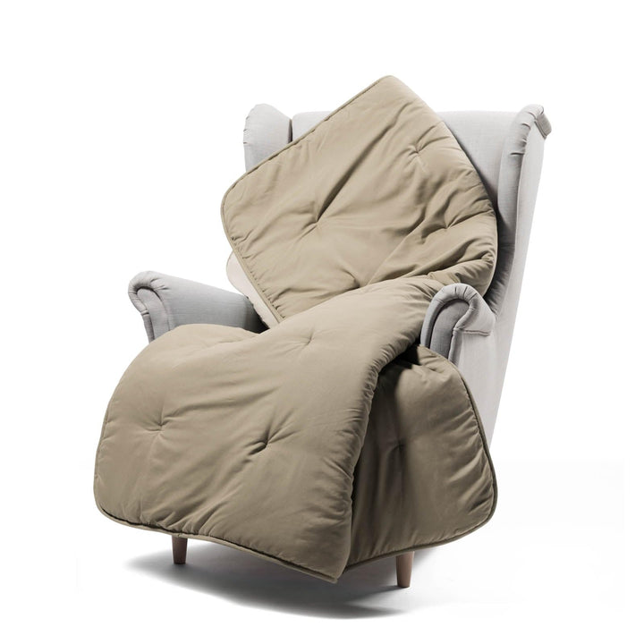 Caleffi Kim Scaldotto, Mikrofaser, Taupe, 130 x 170 cm CM. 130X170 Taupe, CM. 130X170 Taupe