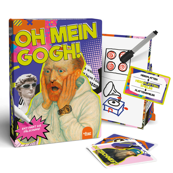 Oh Mein Gogh! - Lustiges Partyspiel &amp; Zeichenspiel Für Erwachsene | Witziges Spiel Mit Saboteur | Kr