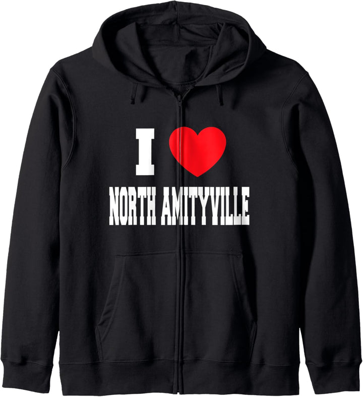 Ich liebe North Amityville Kapuzenjacke