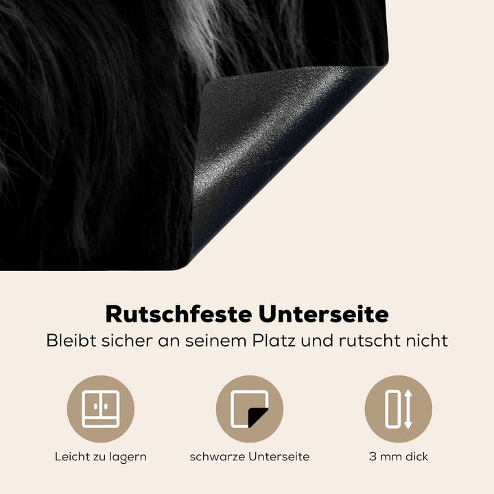 Herdabdeckplatte Einteilig Küche Herdabdeckung Induktionsfeld Ceranfeld Herdabdeckplatten Vinyl Matt