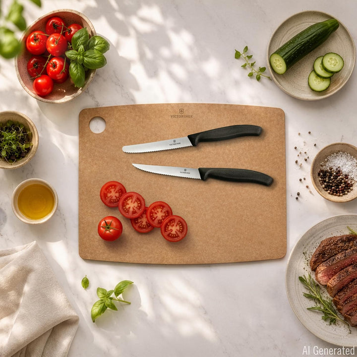Victorinox Swiss Classic Frühstücksmesser &amp; Steakmesser Set, 6-teilig