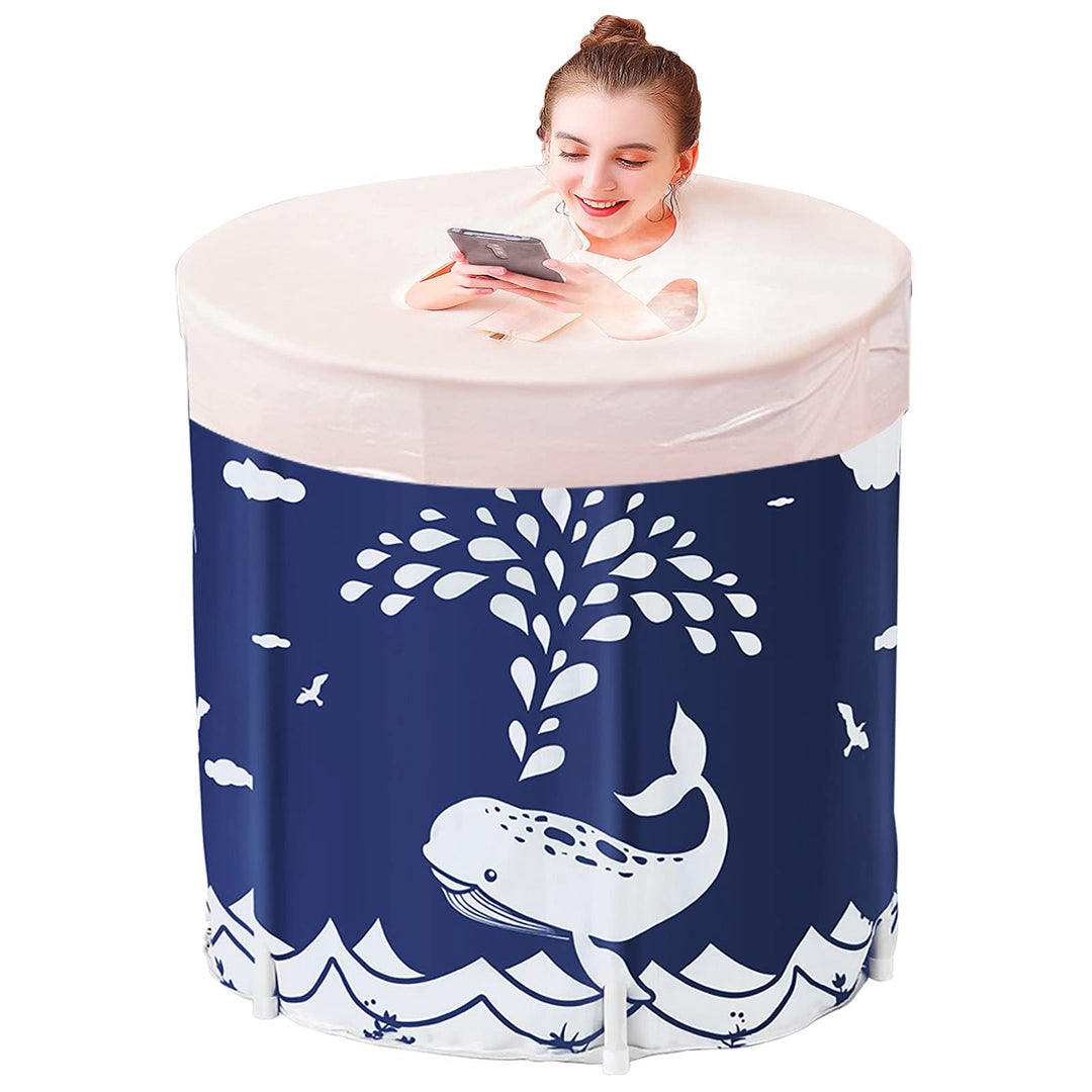 Sinbide Badewanne Bathtub Faltende Wannenbad Fass Folding SPA Erwachsenen Wanne Badewanne Familienba