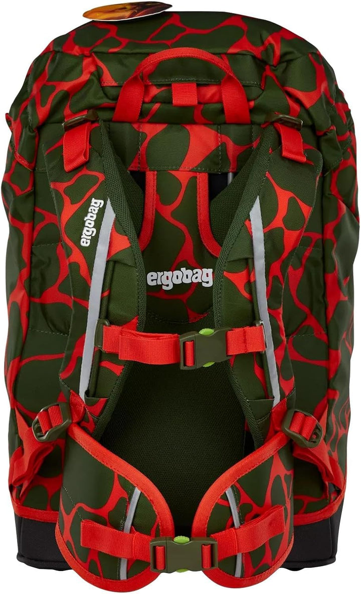 ergobag Unisex Kinder Prime prime M Fire Dragonbear, M Fire Dragonbear