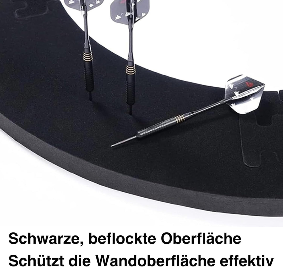 Dart Surround Schutzring für Dartscheibe Ø 45,5 cm, Eva Dartscheibe Umrandung &amp; Wandschutz, Dartboar