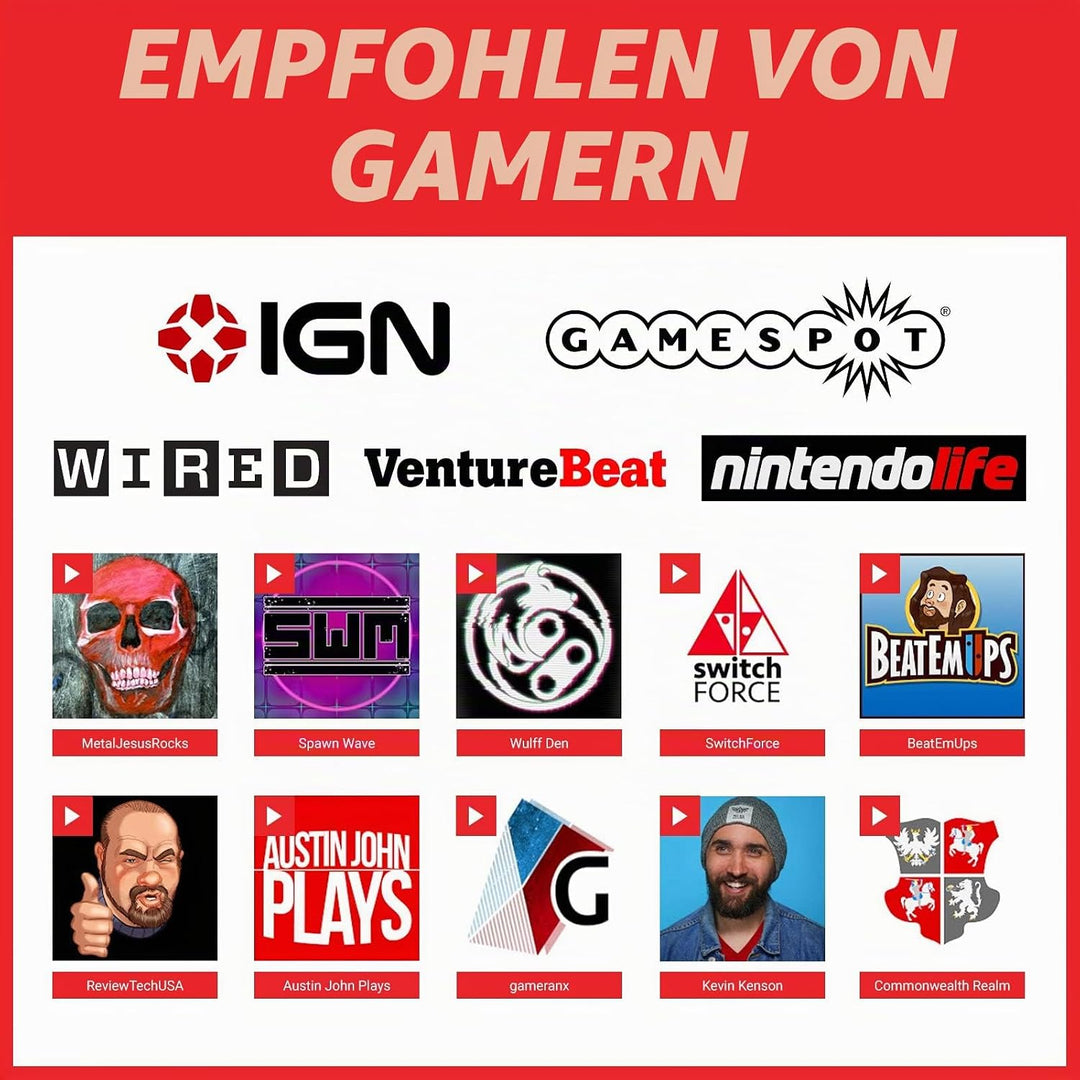 Satisfye – ZenGrip Pro Gen 3 OLED, EIN Schaltergriff kompatibel mit Nintendo Switch – Komfortabler &amp;