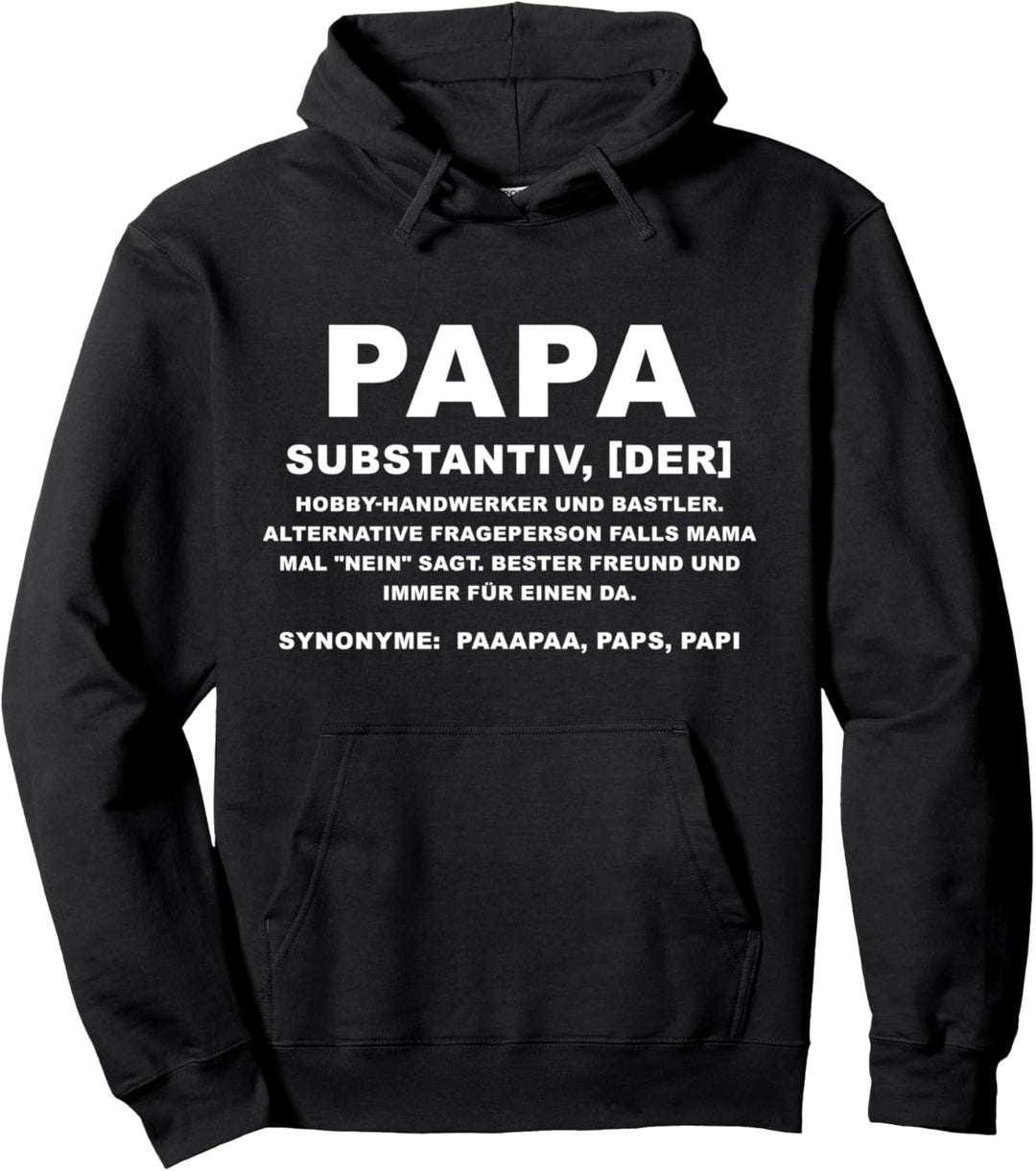 Papa Vater Sprüche Vatertag Geschenk Pullover Hoodie