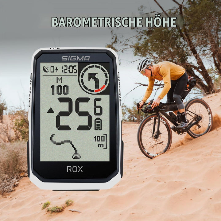 SIGMA ROX 4.0 ENDURANCE White Sensor Set | inkl. Sensorik &amp; OVERCLAMP BUTLER Sensor Set Weiss, Senso