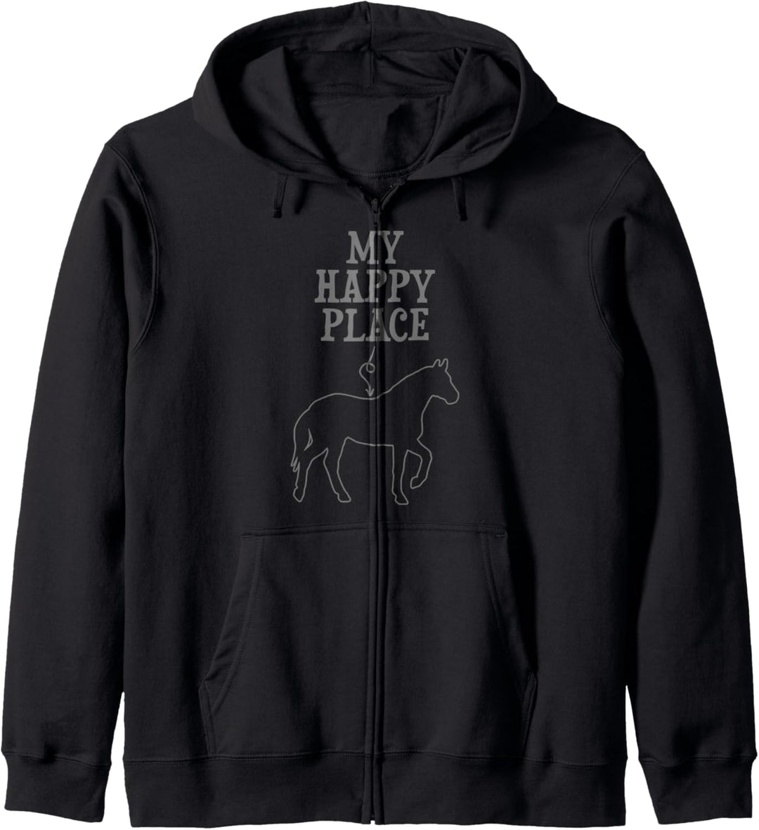 Pferde Reiten Reiterin Lustig Geschenk Kapuzenjacke