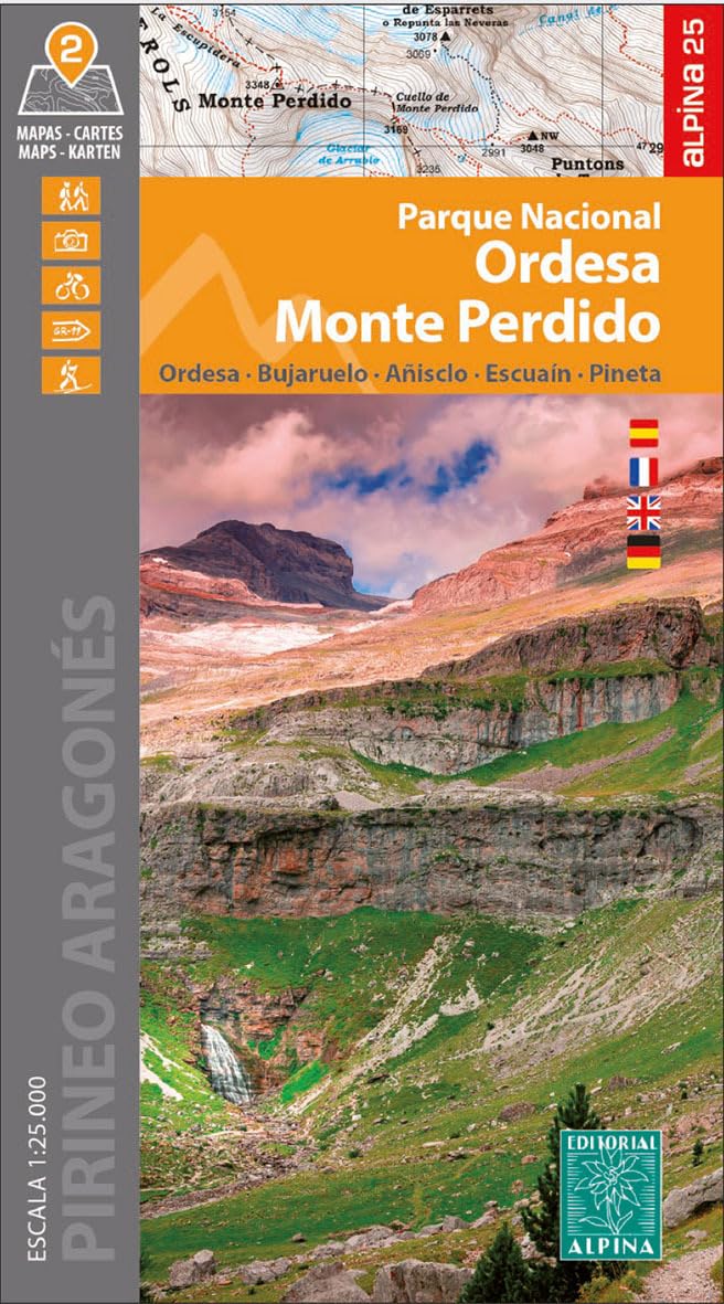 WK PN Ordesa/Mt. Perdido, Karte