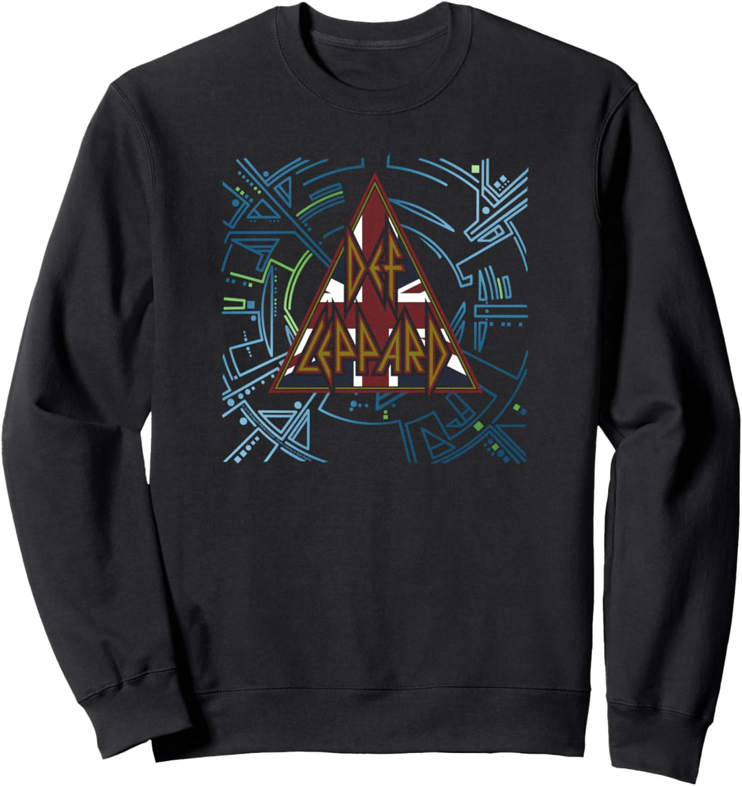 Def Leppard - Union Jack Hysterie Sweatshirt