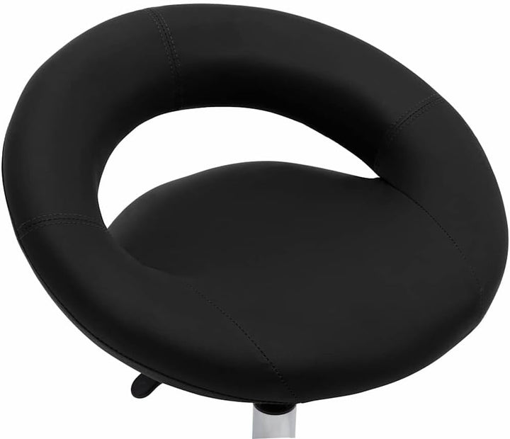 Arbeitshocker - Rollhocker mit Kunstleder-Sitz &amp; Gasdruckfeder