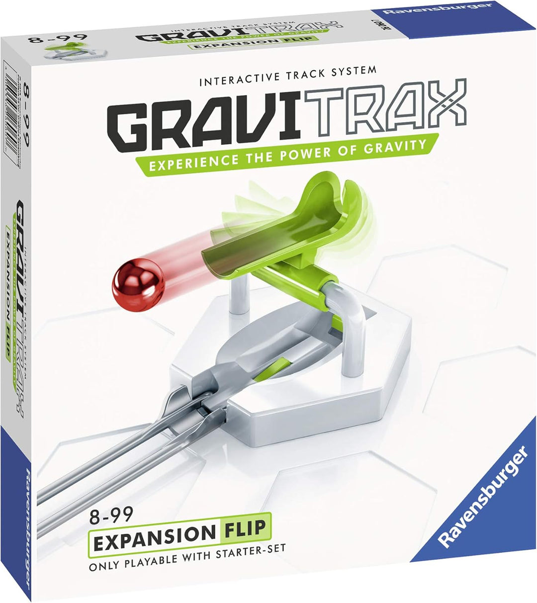 Ravensburger GraviTrax Flipper Add On Extension Accessory - Marble Run and Construction Toy for Kids