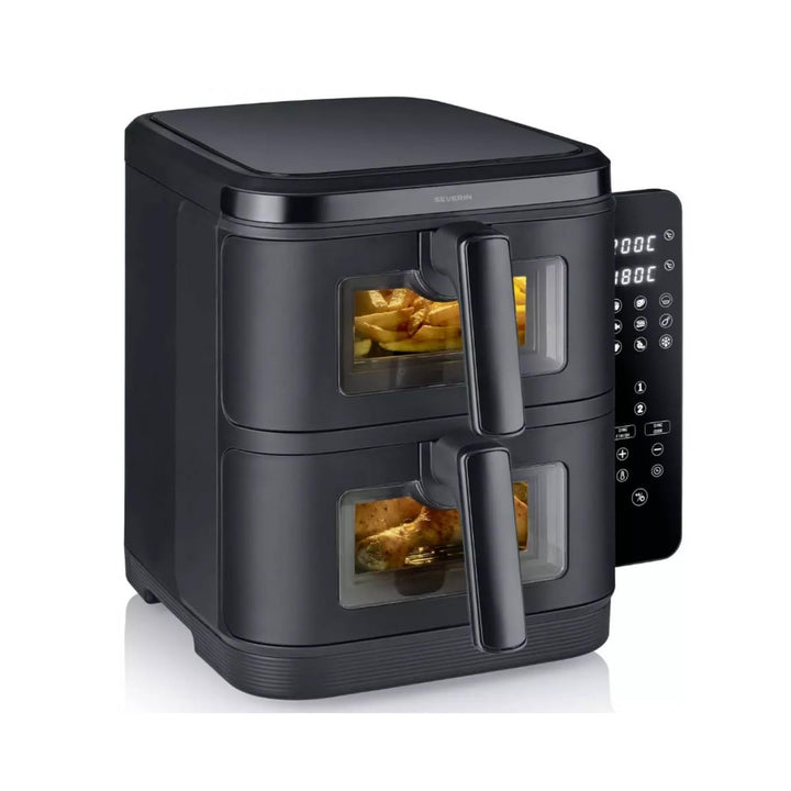 SEVERIN Severin S-Fry Duo Stack Heissluftfritteuse FR 2468