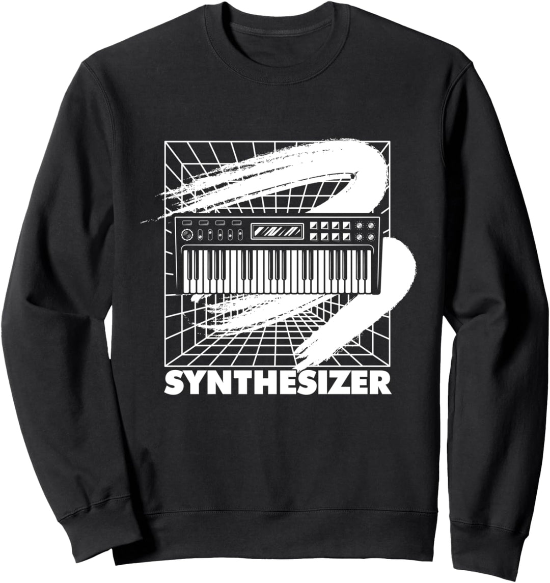Synthesizer | DJ, Musik, Techno, EDM | Synthesizer Sweatshirt